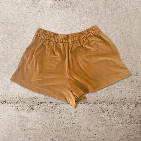 Zara Trafaluc Western Boho Faux Suede Brown Shorts - Picture 11 of 12